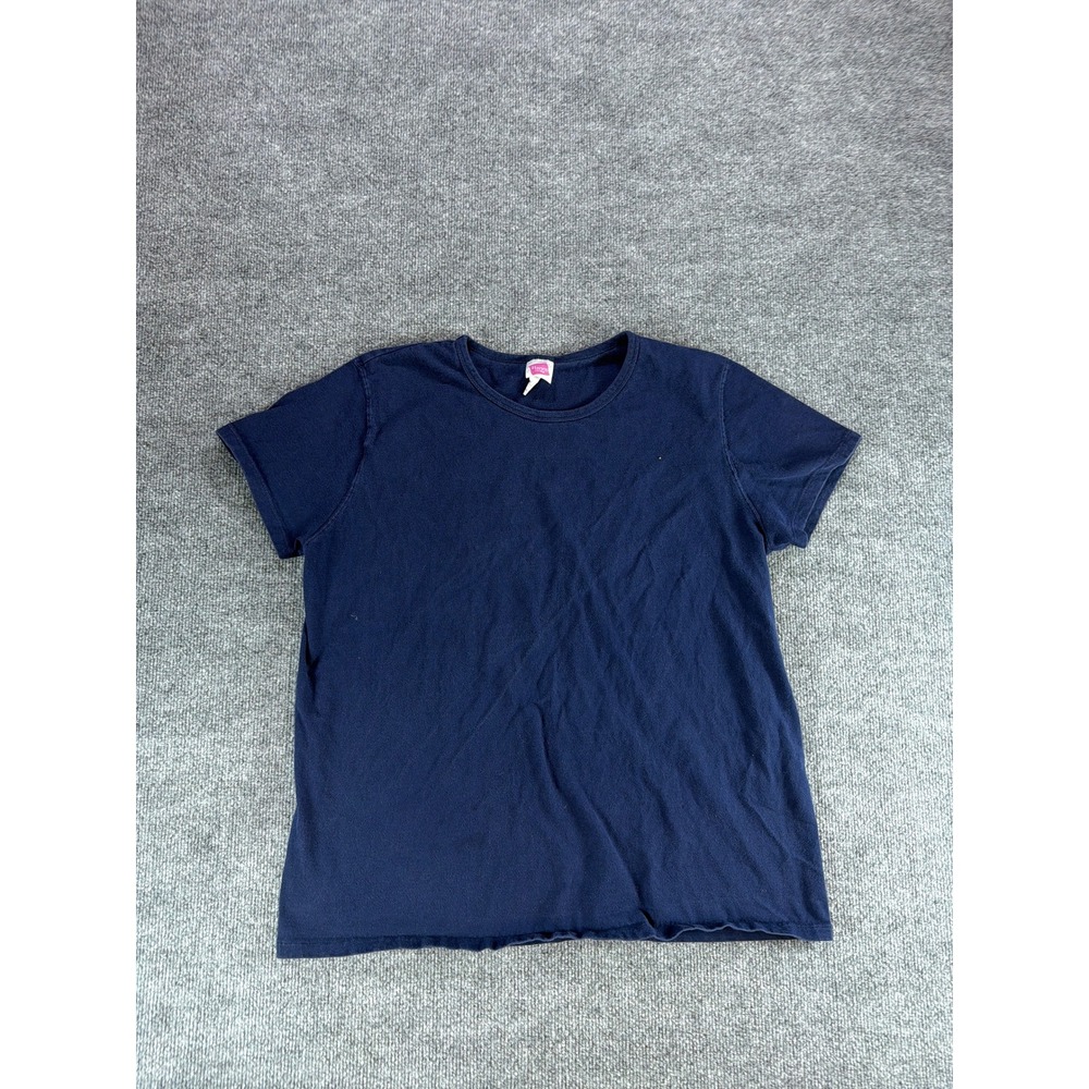 VTG Hanes Her Way Womens Lg T-Shirt Lot of 4 Crew Neck Short Sleeve Cotton Blend - Picture 11 of 12